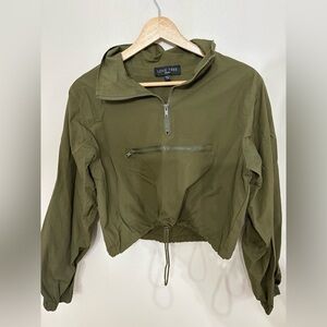 Love Tree Khaki Utility Jacket for Women M